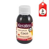 Kit C-03 Fixed Keratex Óleo De Coco Capilar 60ml