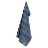 Toalha De Banho Karsten Realce 100% Algodão 66cm X 140cm Azul Sereno