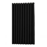 Cortina Blackout Térmica Preto Com Ilhos - 280x250cm