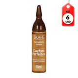 Kit C/06 Skafe Vitamina Capilar Cachos Perfeitos 10ml