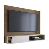 Painel Home Suspenso Jurere Para Tv Até 55 Polegadas Amendoa-off White Matte Amendoa-off White Matte