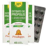 Própolis Verde - Suplemento Alimentar 45 Cápsulas Kit Com 3