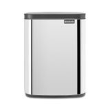 Lixeira Bo Bin Em Inox 12 Litros Brabatia Prata