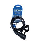 Cadeado Espiral Max Trava 6x1500 C- Chave Mxtra0002