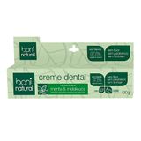 Creme Dental Boni Natural Menta E Melaleuca Sem Flúor 90g