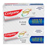 Creme Dental Colgate Total 12 Clean Mint 50g Embalagem Com 12 Unidades