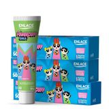 Creme Dental Enlace Meninas Super Poderosas 50g - Embalagem Com 12 Unidades