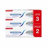 Creme Dental Sensodyne Branqueador Extra Fresh 3 Unidades