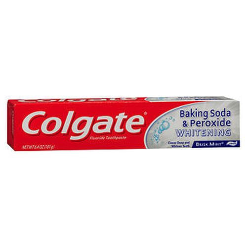 Colgate Bicarbonato De Sódio &amp; Peróxido Clareando Pasta De Dente 6 Oz Por Colgate