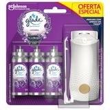Aparelho Odorizador De Ambiente Glade Lavanda Toque De Frescor Blister Com 3 Refis