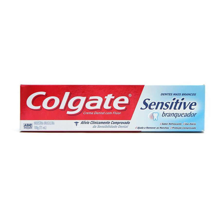 Creme Dental Colgate Sensitive Branqueador 100g