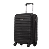 Mala Bordo 10kg Rodas 360 Cadeado Deluxe Em Abs - Preto
