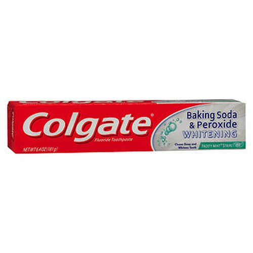 Gel De Creme Dental Clareador De Bicarbonato De Sódio E Peróxido Colgate 6 Onças Da Colgate (pacote Com 6)