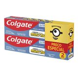 Creme Dental Infantil Colgate Minions 2 Unidades De 60g