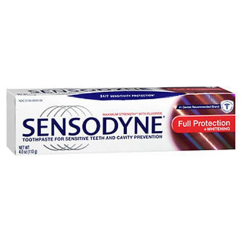 Pasta De Dente Branqueadora Sensodyne Full Protection Plus 4 Oz Da The Honest Company (pacote Com 6)