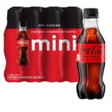 Refrigerante Coca-Cola Sem Açúcar Pet 200ml (12 Unidades)