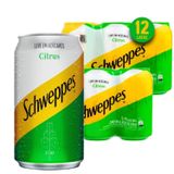 Schweppes Citrus Leve Em Açucares 350ml (12 Latas)
