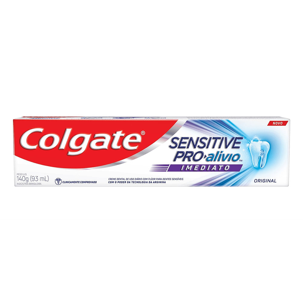 Creme Dental Colgate Sensitive Pro-alívio Imediato Original 140g