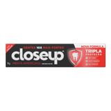 Creme Dental Close Up Triple Menta Americana 70g Embalagem Com 12 Unidades