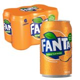 Refrigerante Fanta Laranja  350ml (6 Latas)