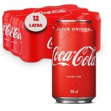 Refrigerante Coca Cola  Lata 350ml (12 Latas)