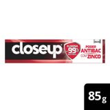 Creme Dental Close-up Menta Intensa Poder Antibac 85g Embalagem Com 12 Unidades