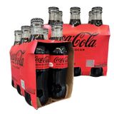 Coca Cola Sem Açucar Vidro 250ml (12 Garrafas)