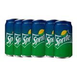 Kit 6 Refrigerante Sprite Lata 350ml