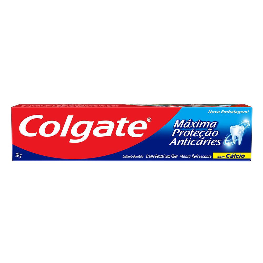 Creme Dental Colgate Máxima Proteção Anticáries Com 90g