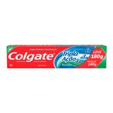 Creme Dental Colgate Tripla Ação Menta Original Leve 180g Pague 140g