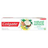 Creme Dental Colgate Natural Extracts Detox Coco E Gengibre 90g