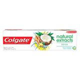 Creme Dental Colgate Naturals Extracts Detox 90g Embalagem Com 12 Unidades