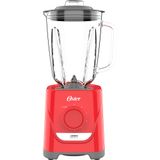 Liquidificador Oster Power 1,7l Com Jarra De Vidro 1000w Vermelho 127v - Oliq501