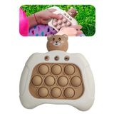 Pop It Mini Game Luzes Som Urso Criança Fidget Interativo Sensorial Anti Estresse Realxa Ansiedade