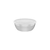 POTE REDONDO FREEZINOX EM ACO INOX COM TAMPA PLASTICA 14 CM 0,8 L TRAMONTINA