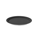 BANDEJA SERVICE EM ACO INOX REDONDA COM REVESTIMENTO INTERNO ANTIDERRAPANTE 40 CM TRAMONTINA