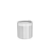 POTE CUCINA EM ACO INOX PARA MANTIMENTOS COM TAMPA PLASTICA 12 CM 1,5 L TRAMONTINA