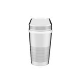 COQUETELEIRA PARA DRINKS MILLENIUM EM ACO INOX COM DETALHES FOSCOS 680 ML TRAMONTINA