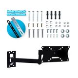 Suporte Tri Articulado Para Tv Monitor De Até 43 Pbc450eco