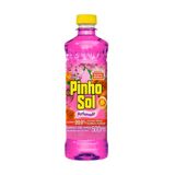 Desinfetante Pinho Sol Perfumado Floral 500ml Embalagem Com 12 Unidades