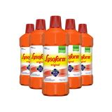 Lysoform Original Desinfetante Bactericida 1 Litro Kit 5