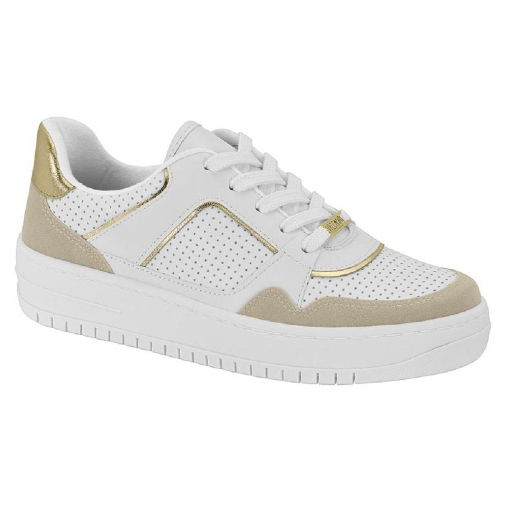 Tenis Vizzano Casual Ref 1389.114.27183 Branco/branco Off/dourado 036