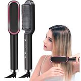 Escova 3 Em 1 Alisadora Profissional Turbo Hair 110/220v