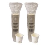Copo De Papel 200ml Branco Biodegradável Térmico C/100 Copos