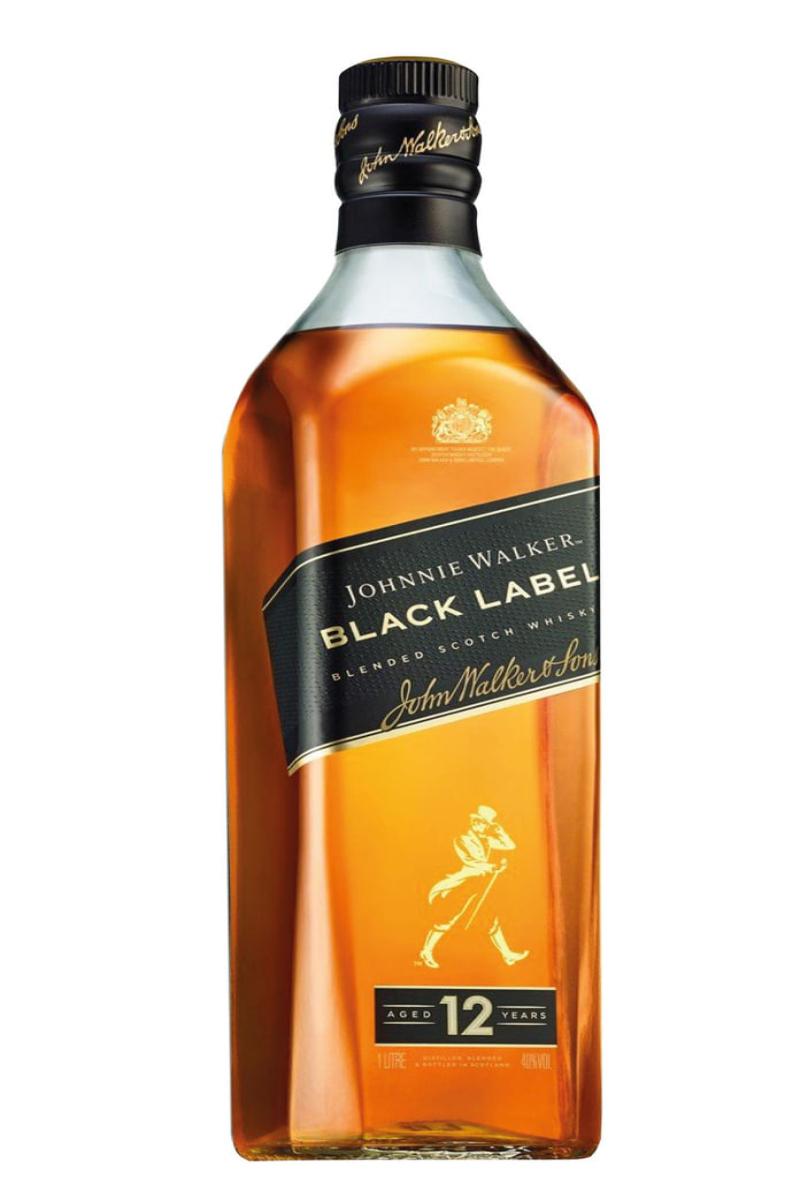 Whisky Johnnie Walker Black Label 12 Anos 1000ml