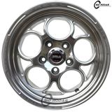 Kit 4 Rodas Aro 15x7 Weld Magnun 4x100 Bruta Et25 C10