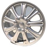 Kit 4 Rodas Aro 17x6 Gm Vectra Cd 4x100 Prata Brw 1610