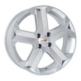 Kit 4 Rodas Aro 17x6 Gm Agile Sport 4x100 Prata Brw 1060