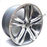 Kit 4 Rodas Aro 17x7 Vw New Tiguan 4x100 Hg Krmai S18