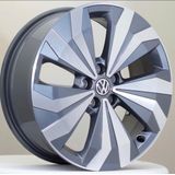 Kit 4 Rodas Aro 17x7 Vw T-cross 5x100 Et:40 Gd  Krmai S25